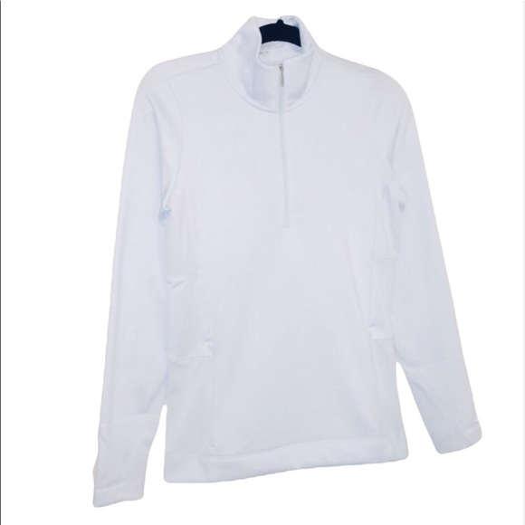 Nike Jackets & Blazers - NWT Nike: Small Light Blue Thermal Half Zip Sweater